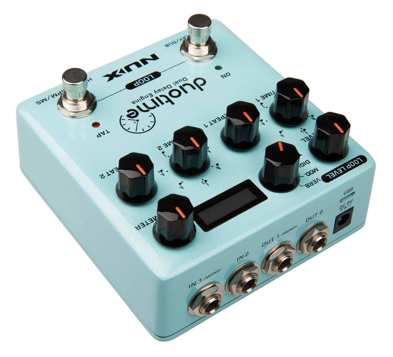 NU-X Duo Time Dual Delay Pedal