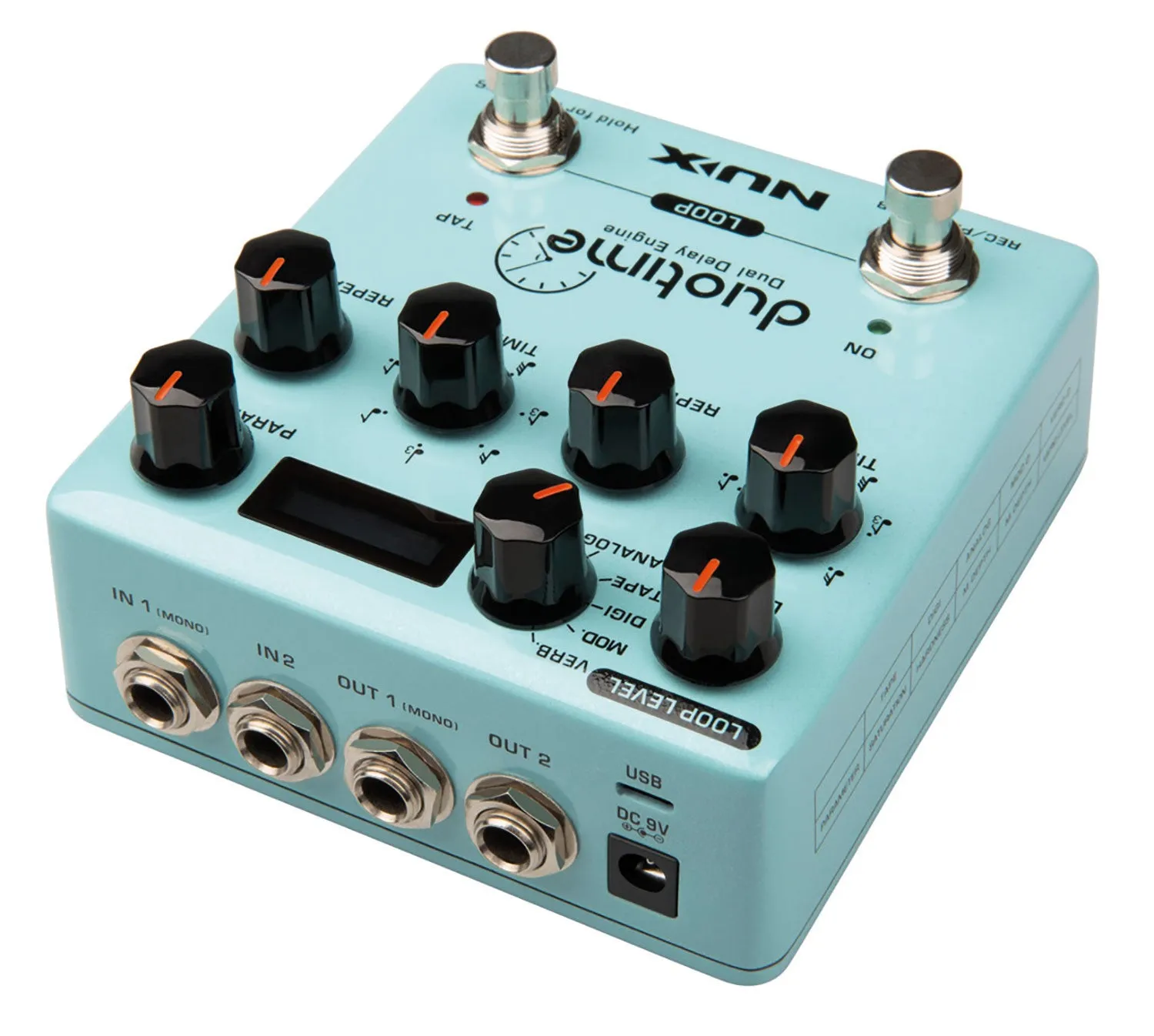 NU-X Duo Time Dual Delay Pedal