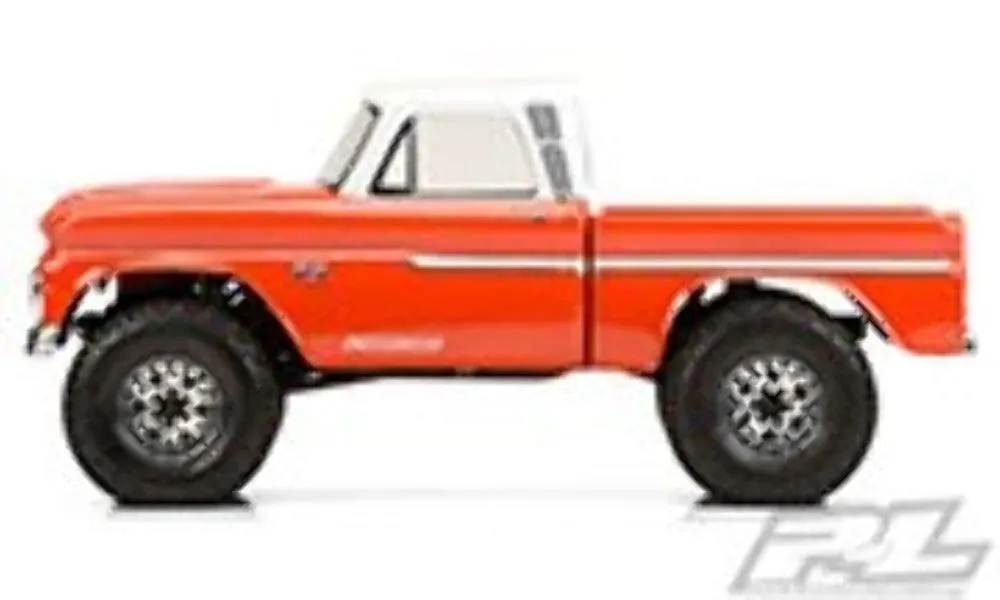 PRO-LINE 1966 Chevrolet C-10 Clear Body (Cab & Bed) for 12.3'' (313mm) Wheelbase Scale Crawlers