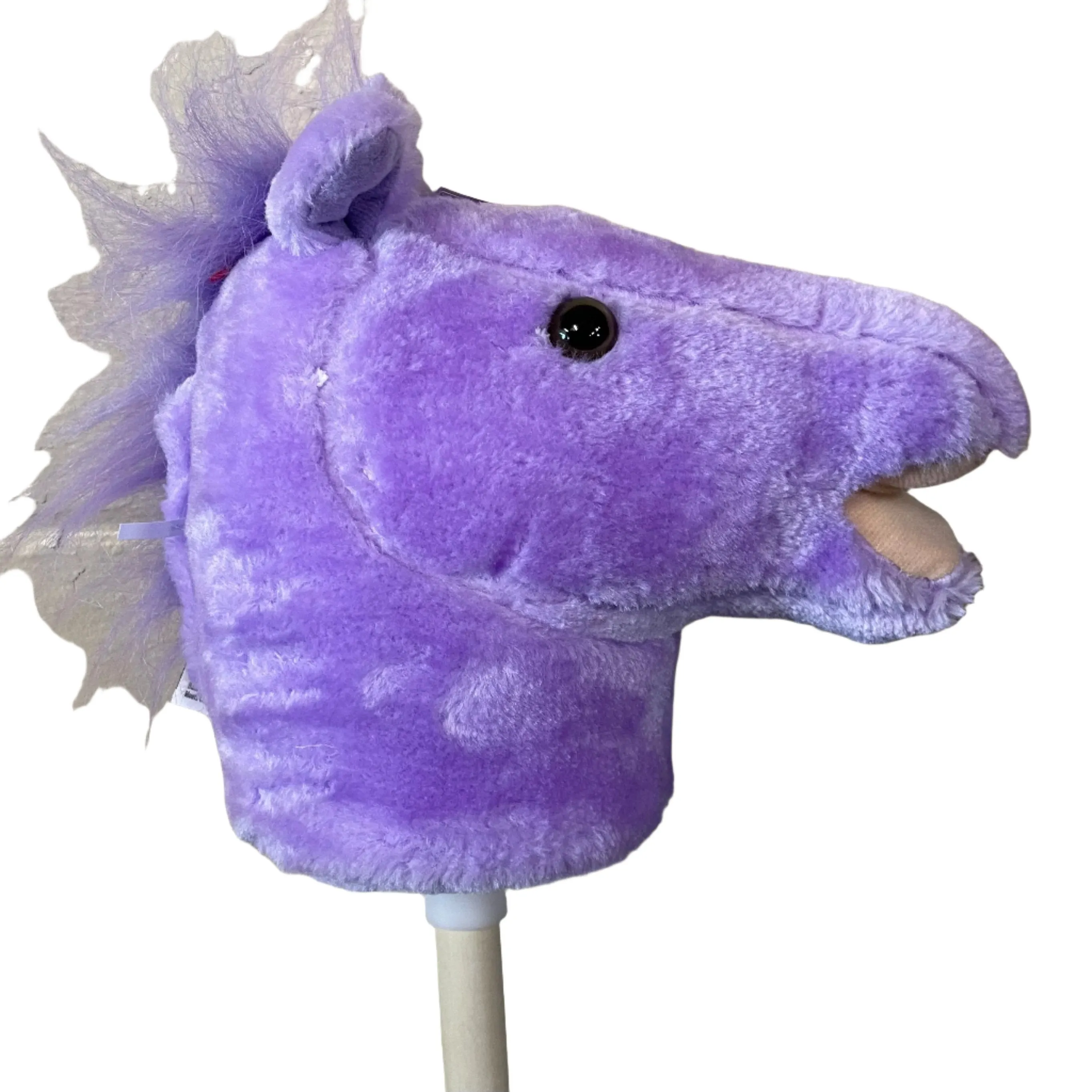 Purple Stick Horse