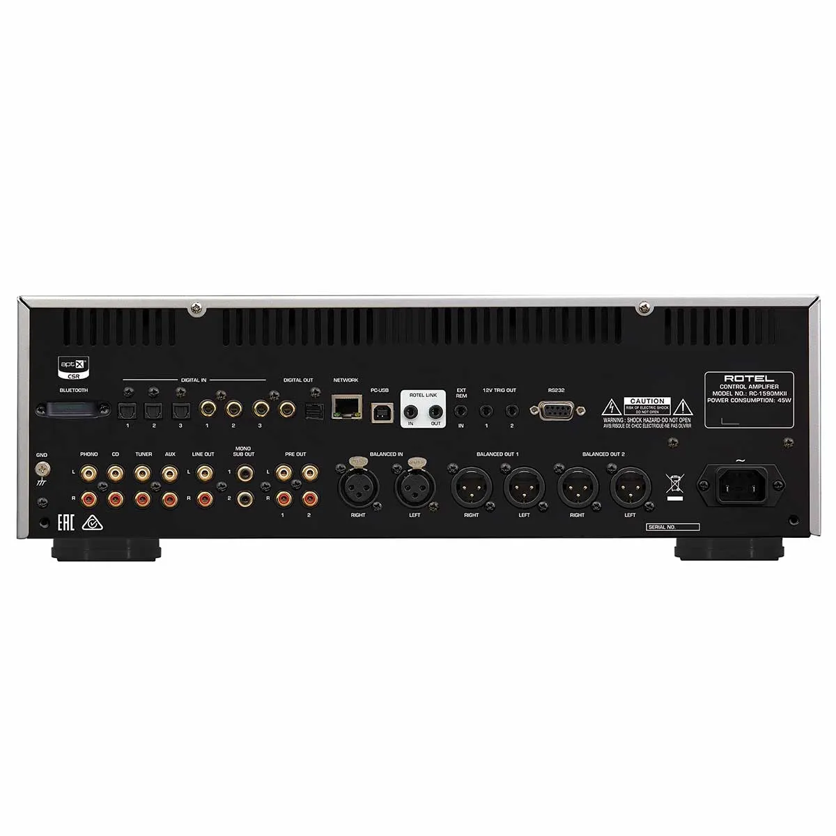 Rotel RC-1590 MKII Stereo Preamplifier