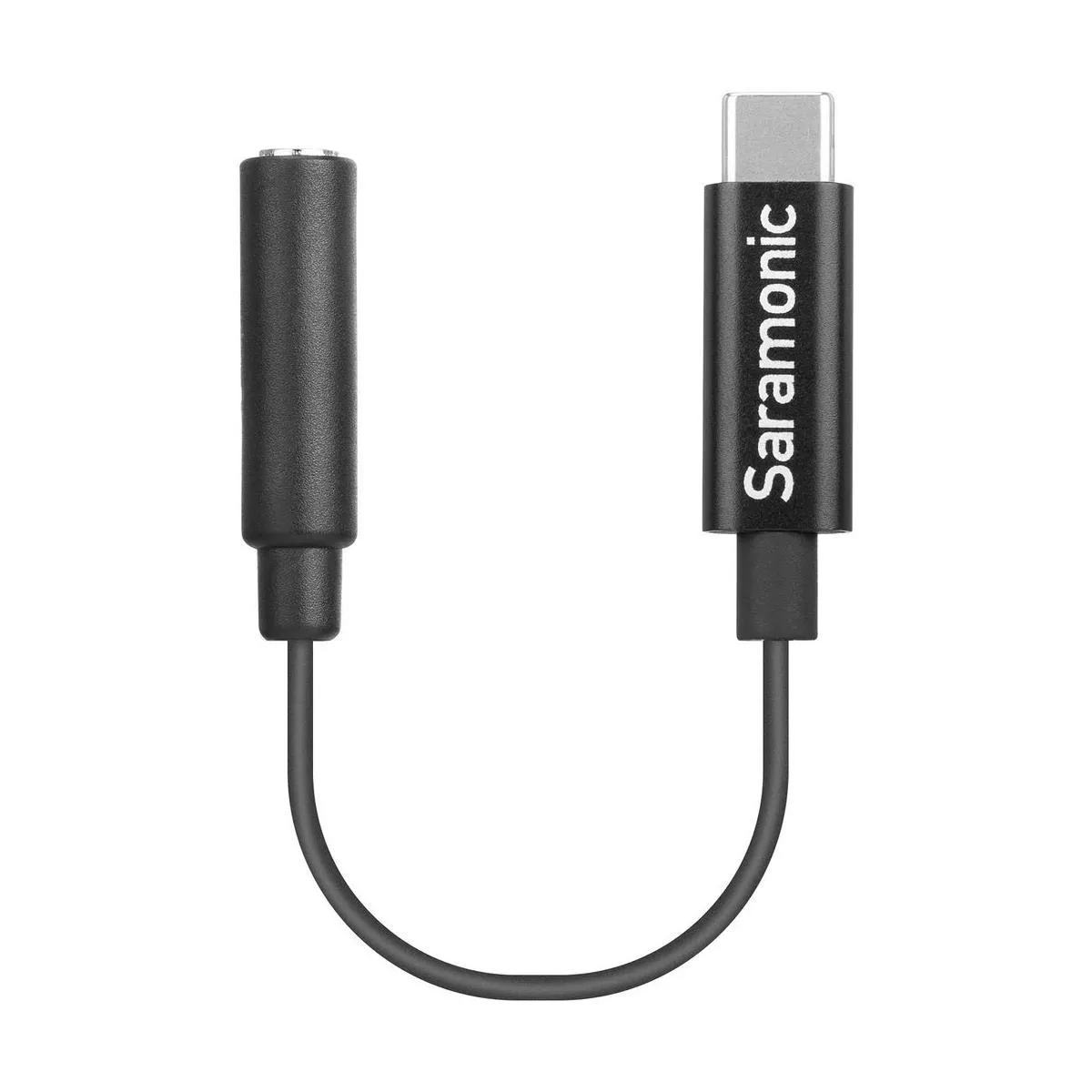 Saramonic SR-C2003 3.5mm TRS Female to USB Type-CAdapter Cable for Mono/Stereo Audio to Android (3")