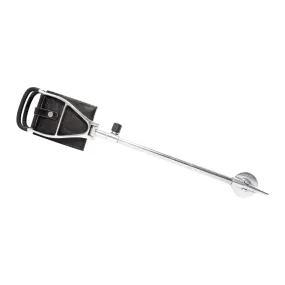 Shooting Stick in Black Leather Adjustable & Lightweight