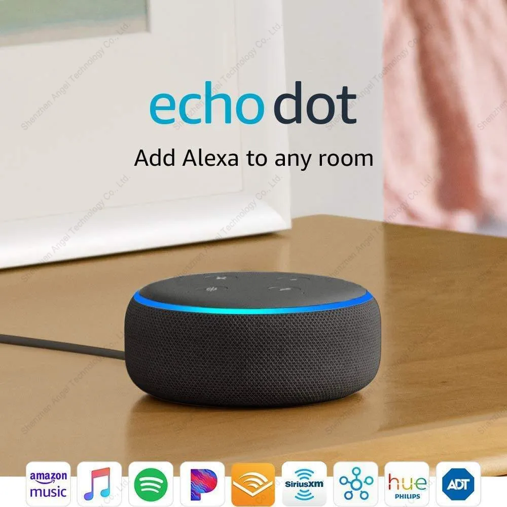 Smart Speaker Amazon Alexa Echo Dot 3 4 With Voice Assistant