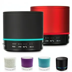 SMAXLUMINOUS™ Light Up Mini Portable Bluetooth Speaker LOUD Stereo Bass USB/UTF/AUX   Mic