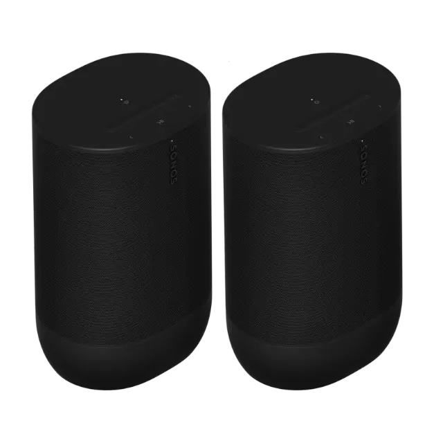 Sonos Move 2 Stereo-Set (Schwarz)