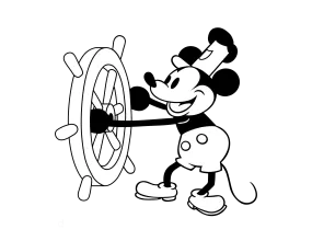 Steamboat Willie - Pet Collar & Leash