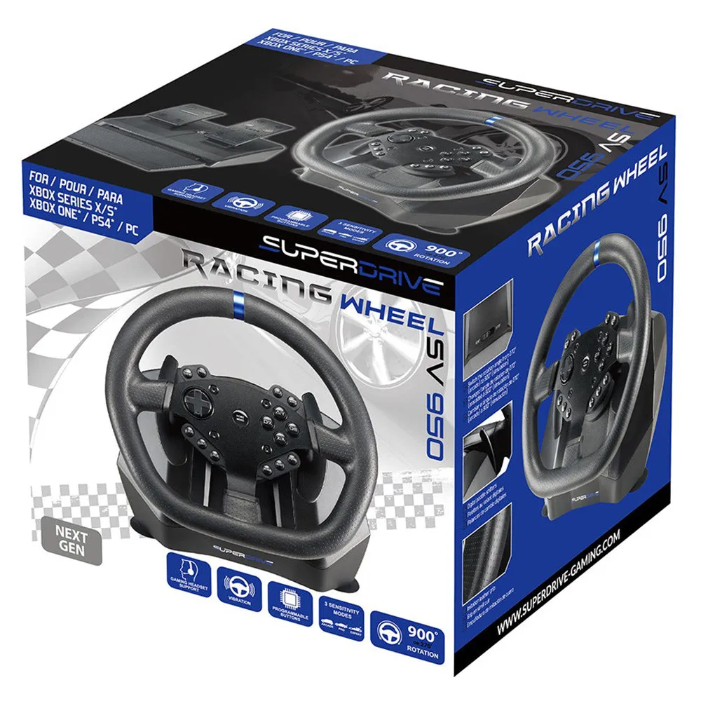 Superdrive SV 950 Steering Wheel - Black | 702571