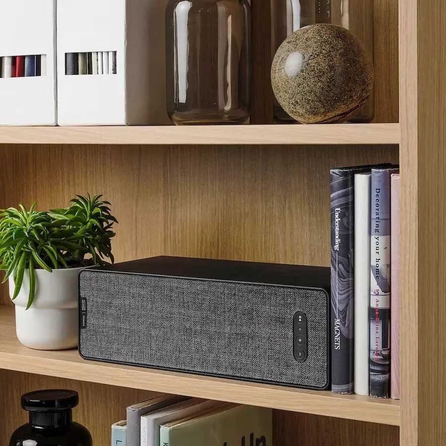 SYMFONISK WiFi bookshelf speaker, black smart/gen 2