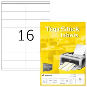 Top Stick Labels 105 x 35mm (8759)