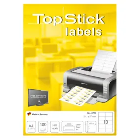 Top Stick Labels 99.1 x 57mm (8773)