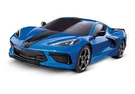 Traxxas 4-Tec 3.0 Chassis, Corvette Stingray 1/10 on road RTR Blue