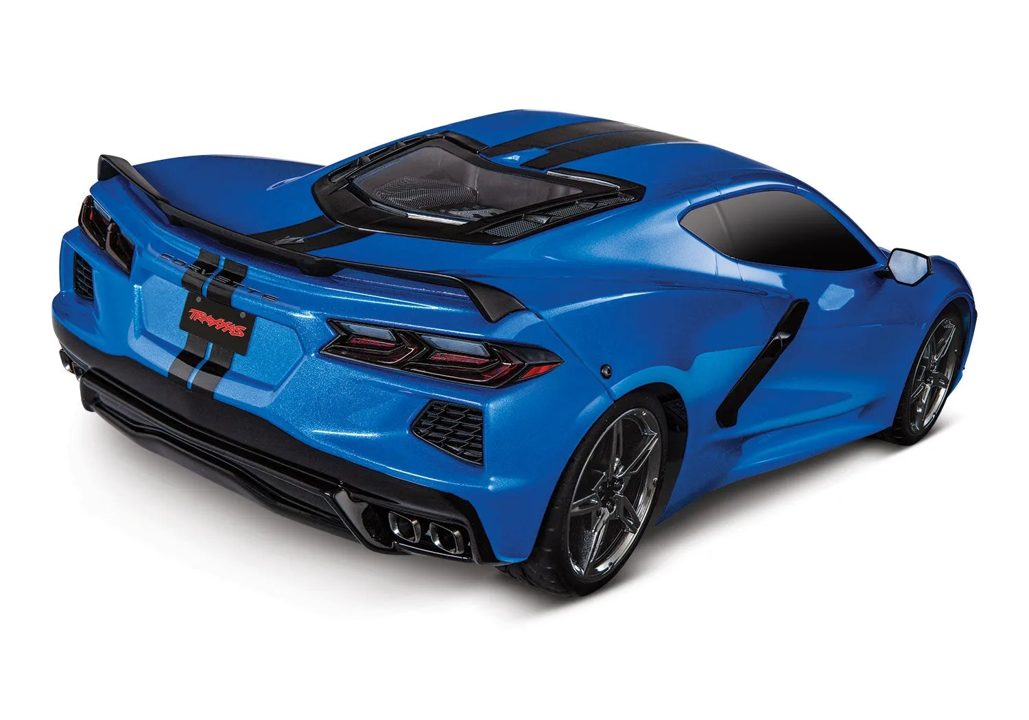 Traxxas 4-Tec 3.0 Chassis, Corvette Stingray 1/10 on road RTR Blue