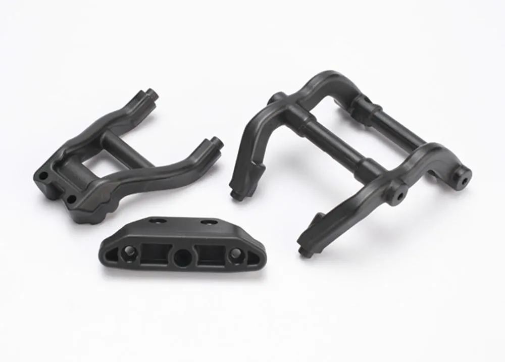 Traxxas Wheelie Bar Mounts & Rear Skid Plate, 6777