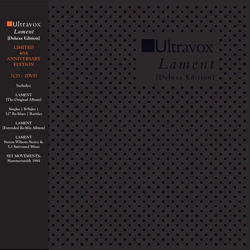 Ultravox -  Lament (Deluxe 40th Anniversary Edition, 7 CDs   DVD)