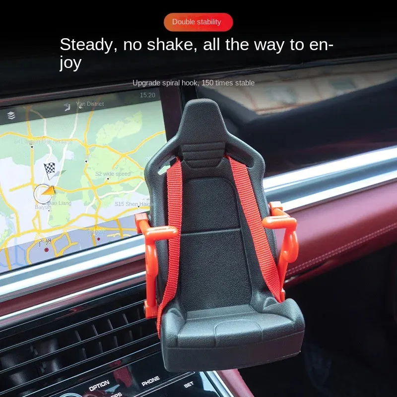 Universal Car Seat Shape Phone Holder