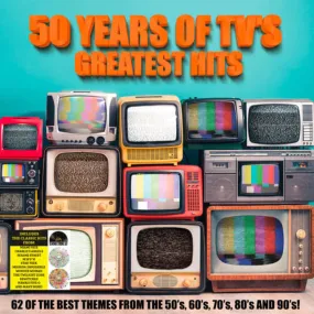 Various - 50 Years Of TV's Greatest Hits (2LP, Compilation, Limited Edition, Stereo)