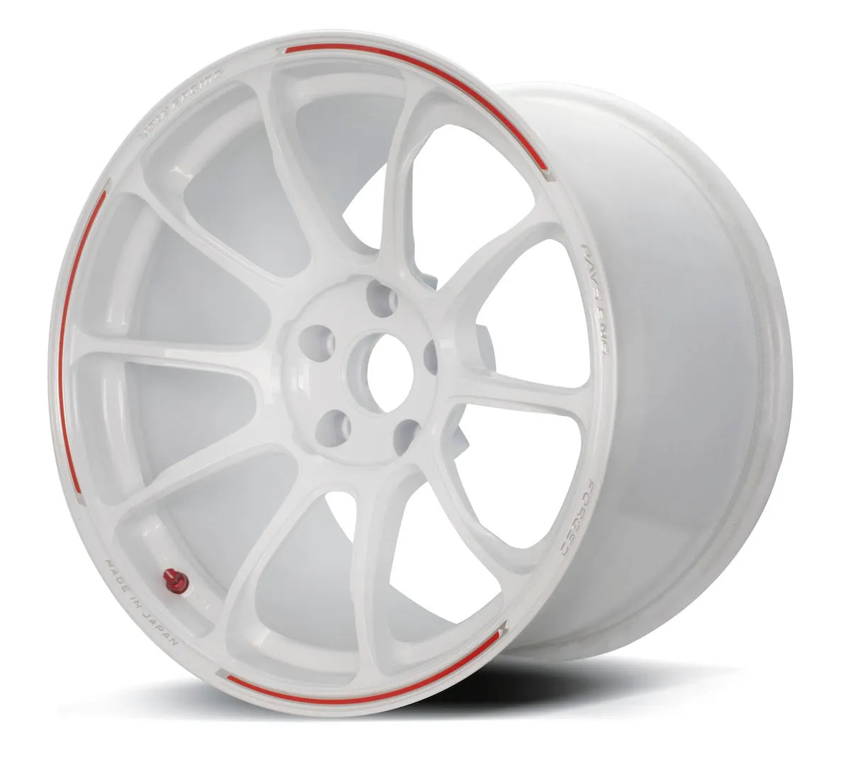 Volk Racing ZE40 RW Limited Wheel in Dash White Redot