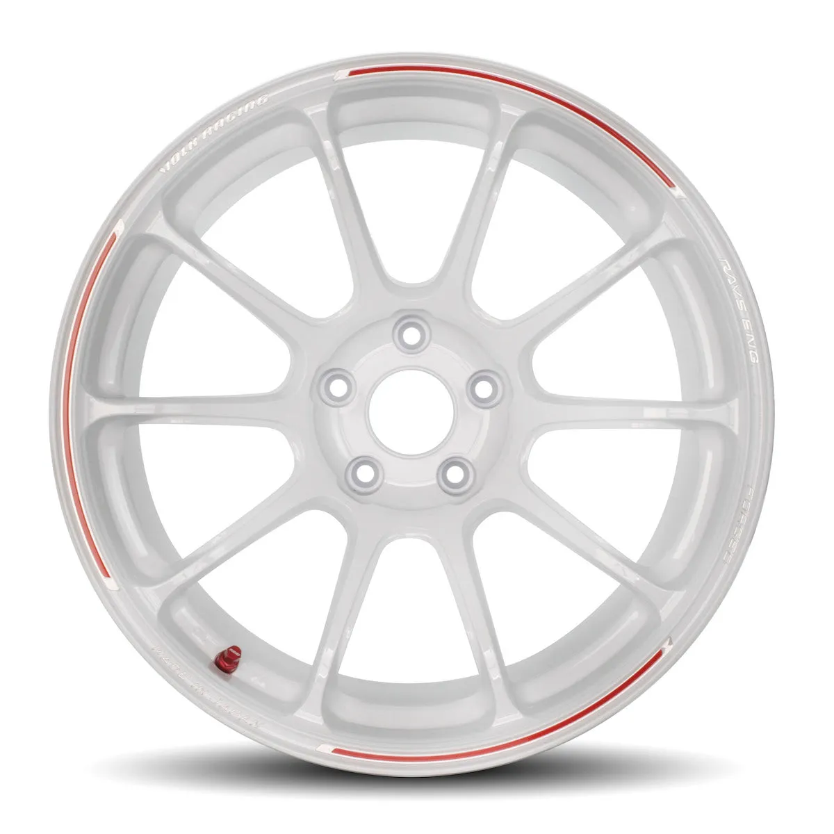 Volk Racing ZE40 RW Limited Wheel in Dash White Redot