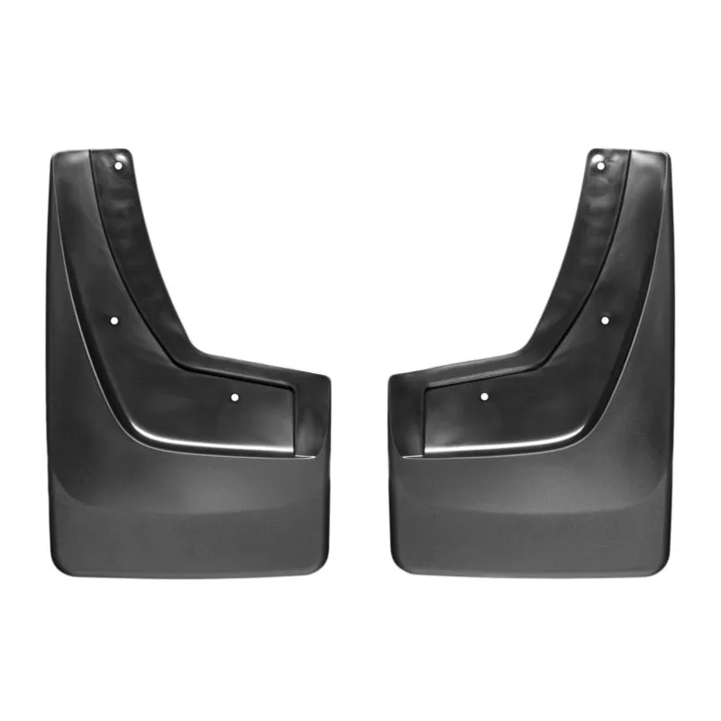 WeatherTech DigitalFit No-Drill Front Mud Flap - Black / Textured - GM Fullsize Truck 2014-15 110036 - Pair