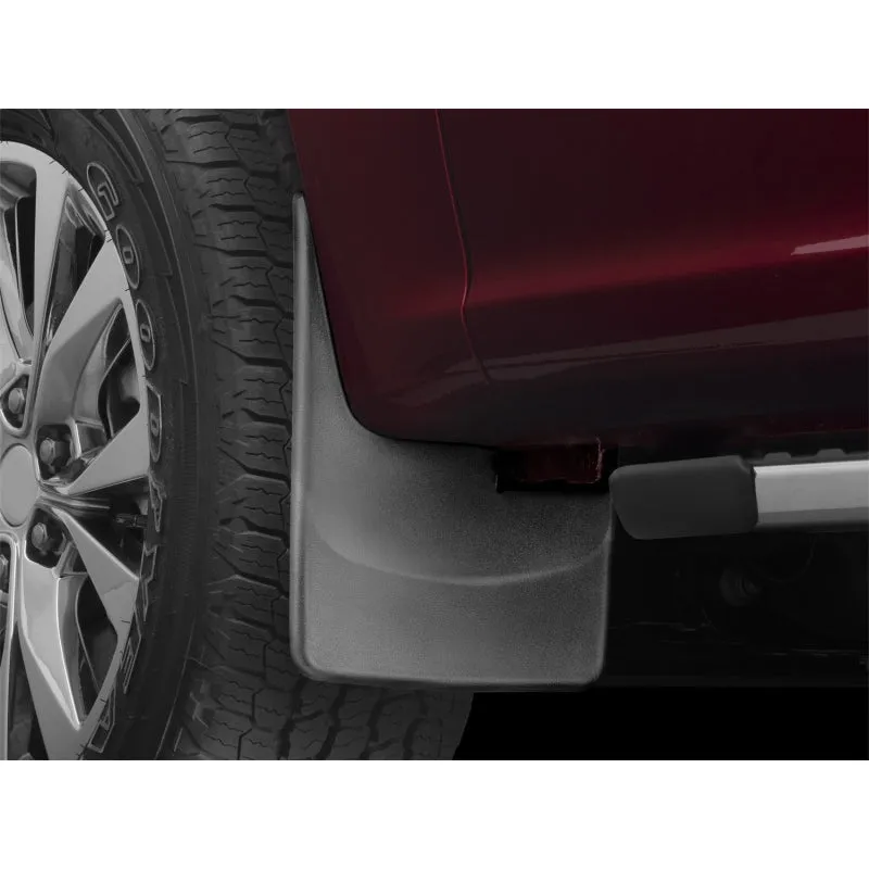 WeatherTech MudFlaps - Front - Black - Ford Fullsize Truck 2015