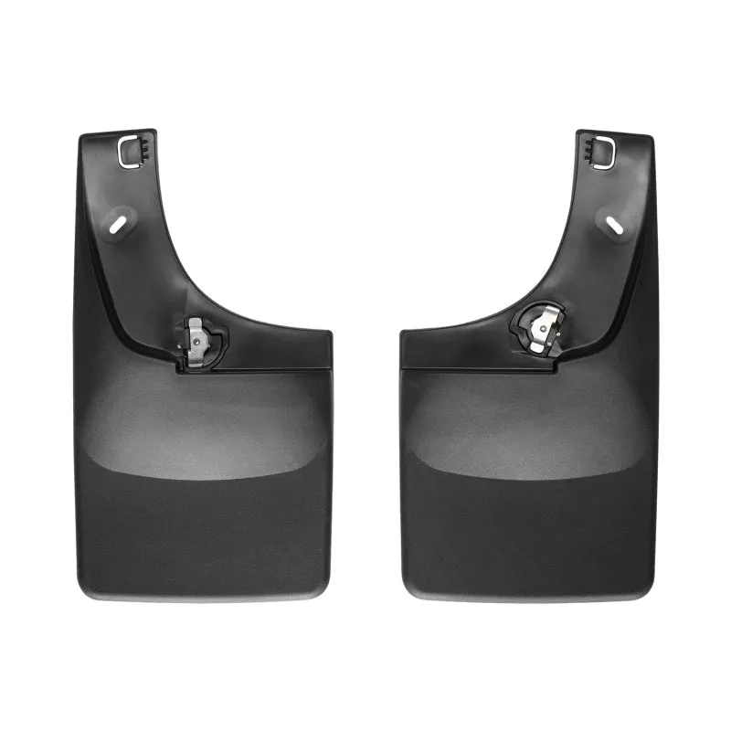 WeatherTech MudFlaps - Front - Flares - Black - Ford Fullsize Truck 2015