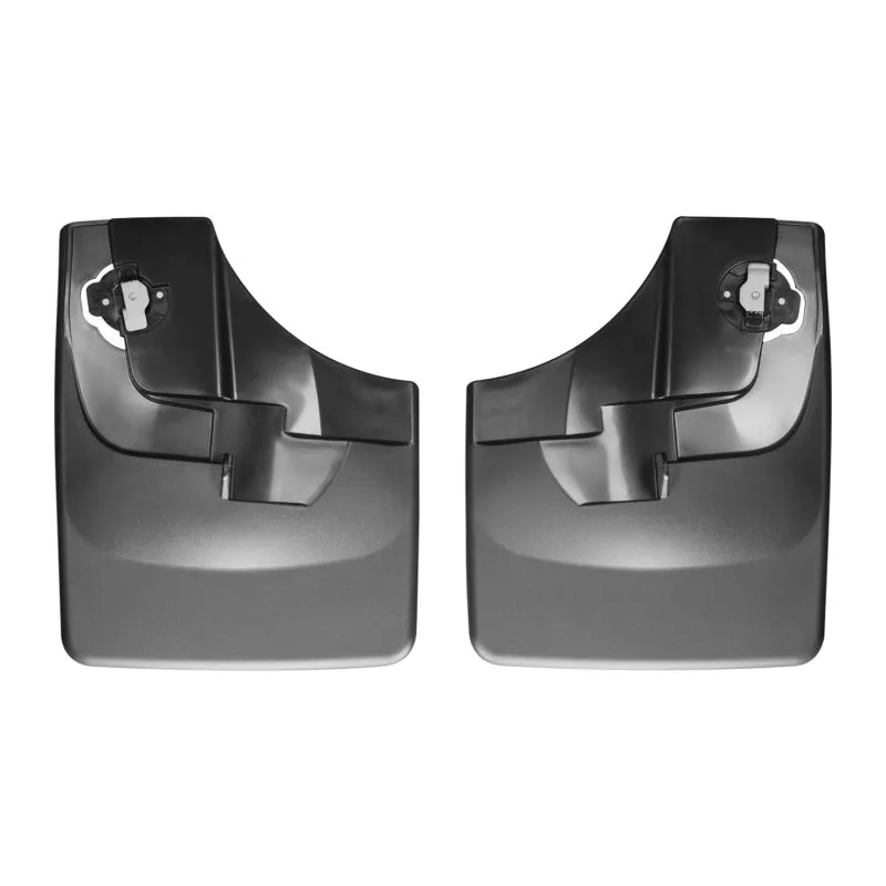 WeatherTech MudFlaps - Front - Flares - Black - Ford Fullsize Truck 2015