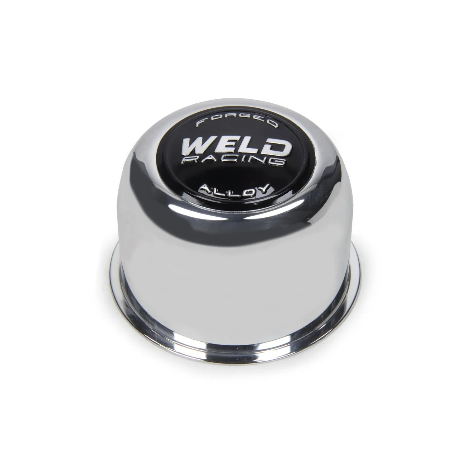 Weld Racing Wheel Center Cap - Push Through - Aluminum - Polished