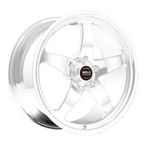 Weld S71 20x15 / 5x4.75 BP / 6.4in. BS Polished Wheel (Medium Pad) - Non-Beadlock