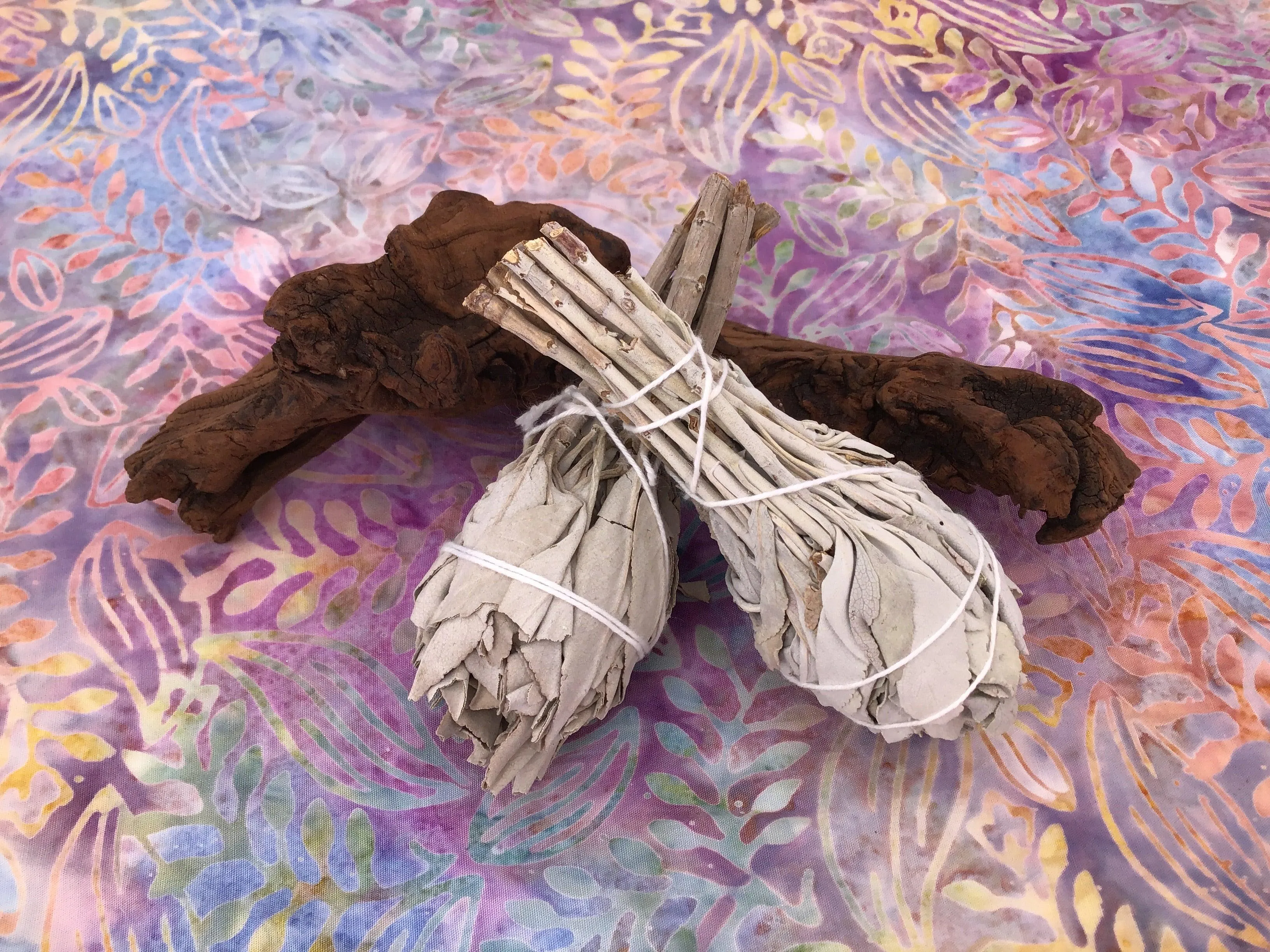 White Sage Torch Smudge Stick