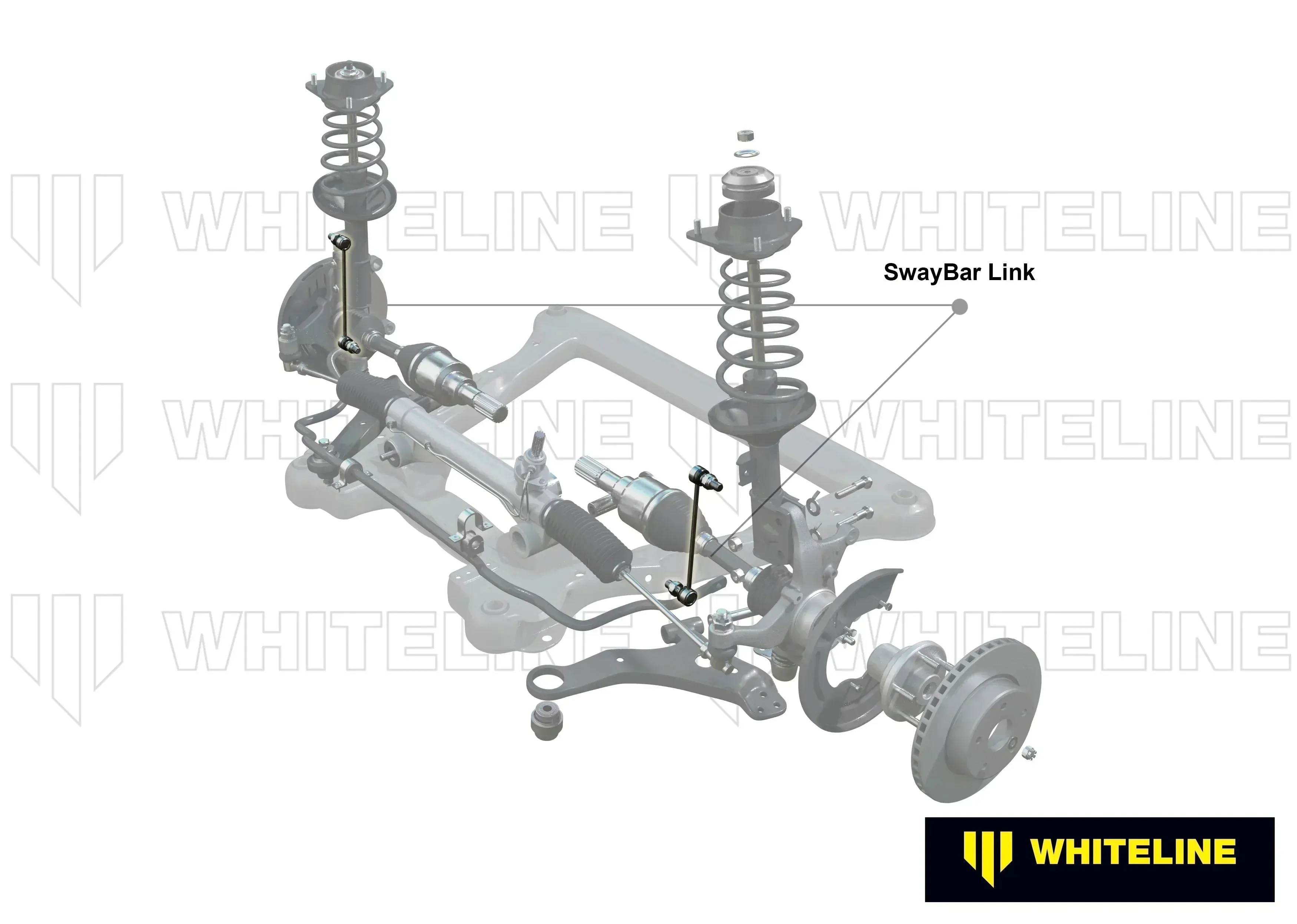 Whiteline Sway Bar End Link Kit Ford Escape (2001-2020)  [290-315mm/ 10mm Ball Stud] Front - KLC140-295