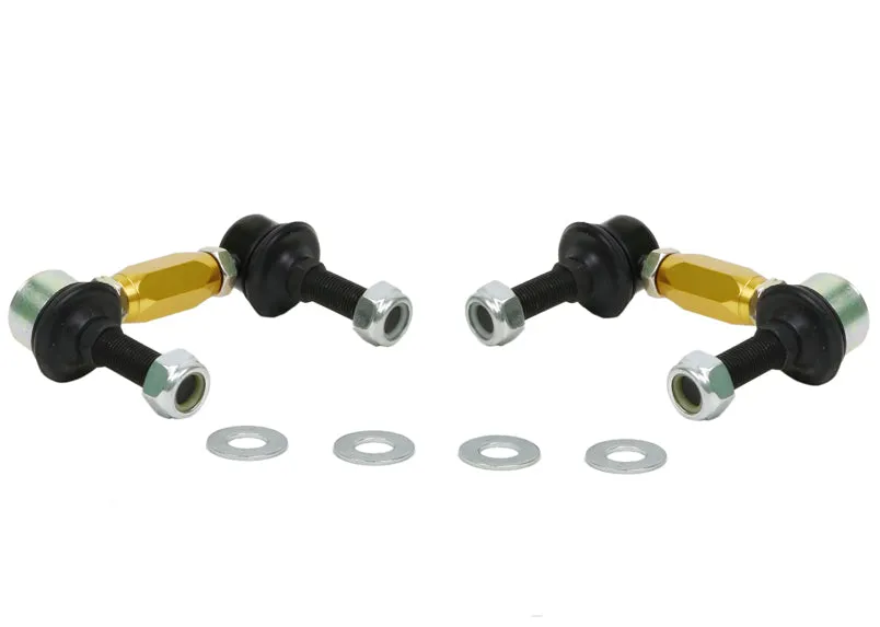 Whiteline Sway Bar End Link Kit Land Rover Range Rover (1994-2002) 90-115mm/ 12mm Ball Stud - KLC180-090