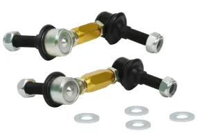 Whiteline Sway Bar End Link Kit Land Rover Range Rover (1994-2002) 90-115mm/ 12mm Ball Stud - KLC180-090