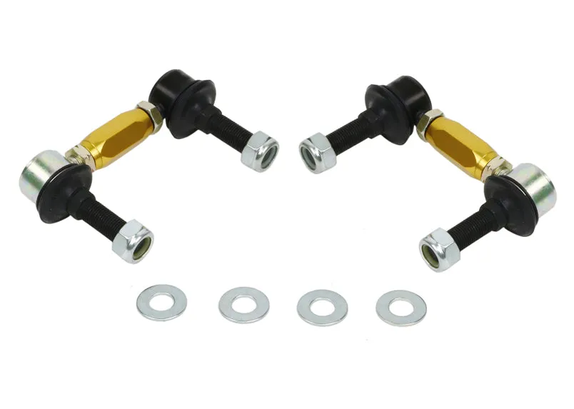 Whiteline Sway Bar End Link Kit Land Rover Range Rover (1994-2002) 90-115mm/ 12mm Ball Stud - KLC180-090